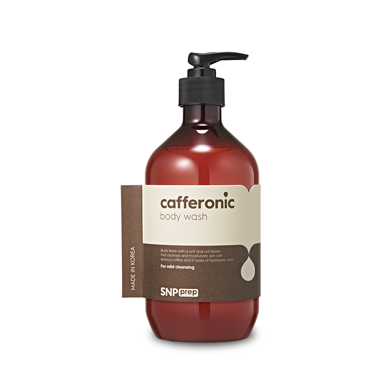Sữa tắm mềm da Cafferonic - SNP Prep Cafferonic Body Wash