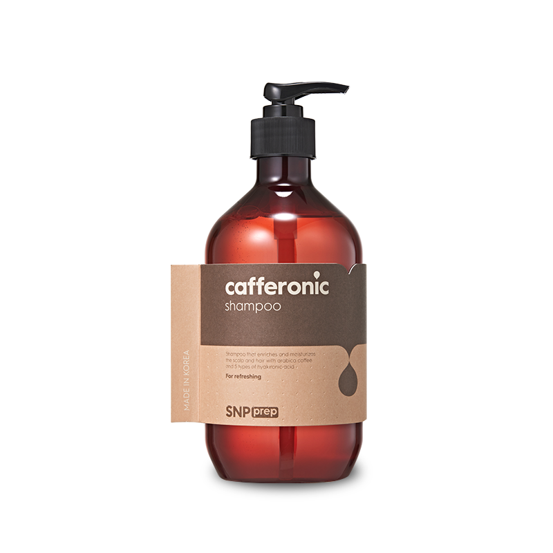 Dầu gội dưỡng da đầu kích thích mọc tóc Cafferonic - SNP Prep Cafferonic Shampoo
